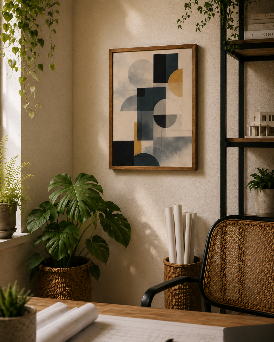 Bauhaus para Dias Nublados em ambiente
